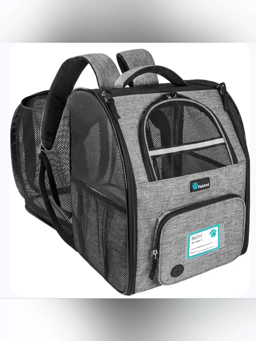 PetAmi Expandable Pet Backpack Carrier, NWT